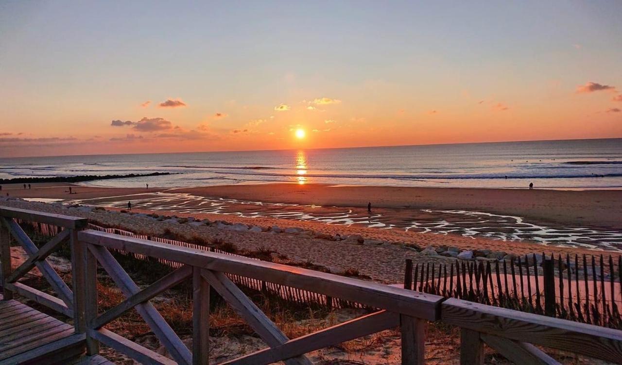 1Ere Ligne, Dernier Etage, Vue A 180° Sur L'Ocean, Lacanau, Plage Centrale 外观 照片