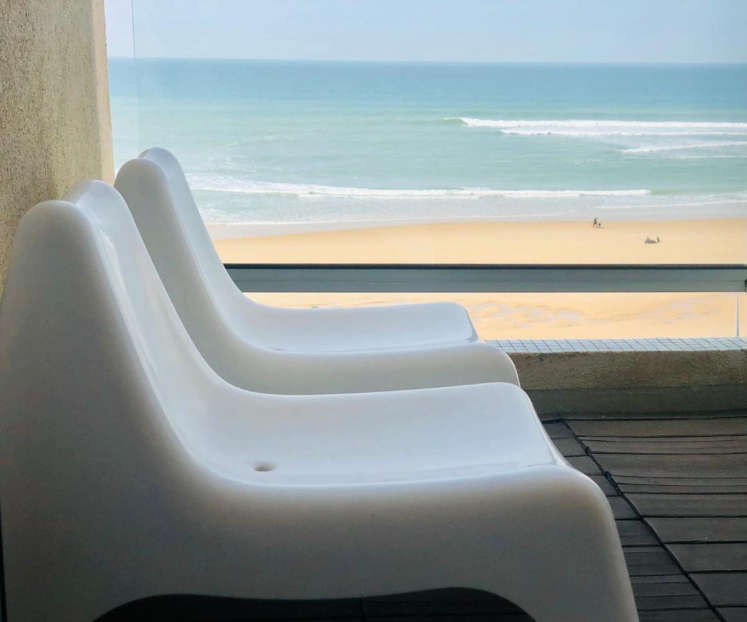 1Ere Ligne, Dernier Etage, Vue A 180° Sur L'Ocean, Lacanau, Plage Centrale 外观 照片